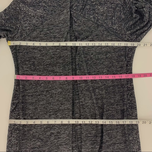 Prospect BLVD Duster Length Marled Cowl Neck Cardigan, Large - Picture 14 of 16